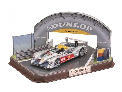 Audi R10 TDI Le Mans + 3D Puzzle Diorama 1/24