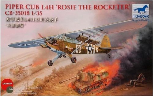 Piper Cub L4H Rosie the Rocketer 1/35