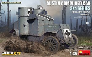 Austin Armoured Car 3rd Series:Germ,Austro-Hungar,Finnish Servi.InteriorKit 1/35