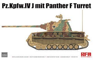 Pz.Kpfw.IV J mit Panther F Turret 1/35