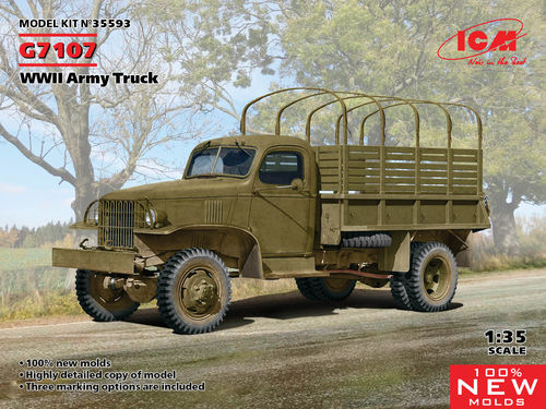 G7107, WWII Army Truck (100% new molds)   1/35