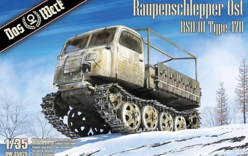 Raupenschlepper Ost - RSO /01 Type 470 1/35
