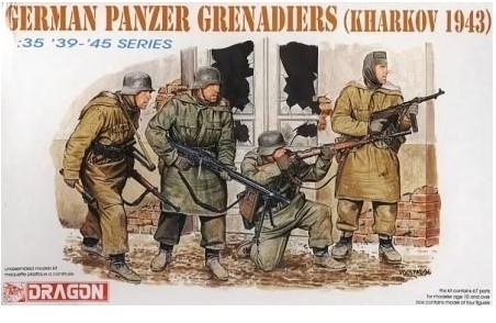German Panzer Grenadiers (Kharkov 1943) 1/35