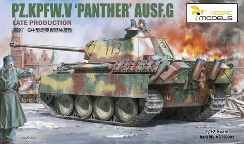 Pz.Kpfw.V "Panther"AusF.G 1/72