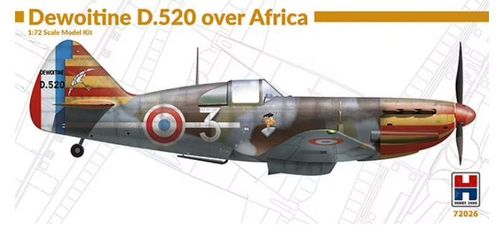Dewoitine D.520 over Africa 1/72