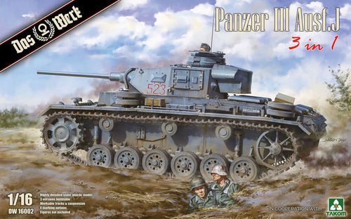 Panzer III Ausf. J (3 in 1) 1/16
