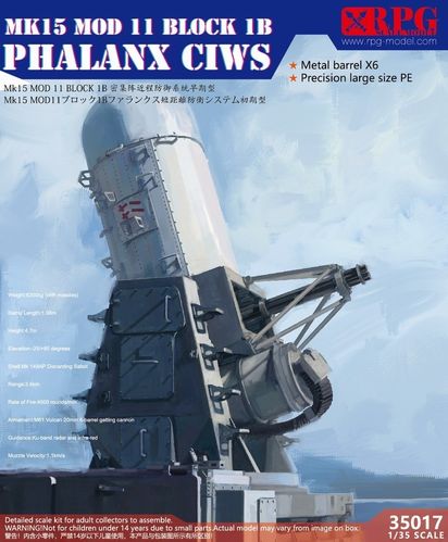 MK-15 Phalanx Mod. II Block 1B CIWS 1/35