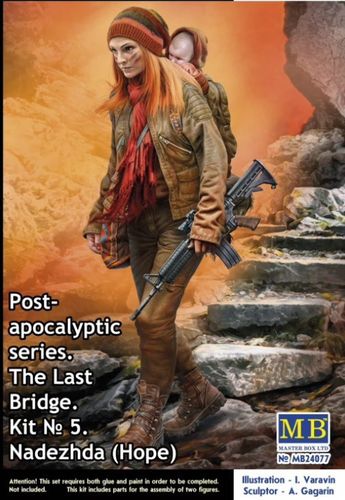 Nadezhda (Hope). Pst-apocalyptic series. The Last Bridge. Kit No.5 1/24