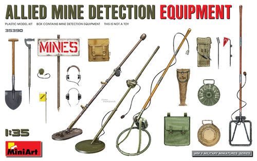 Allied Mine Detection Equipment 1/35