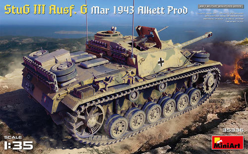 StuG III Ausf. G March 1943 Alkett Prod 1/35