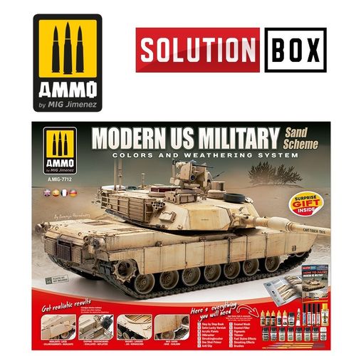 SOLUTION BOX - Modern US Military Sand Scheme