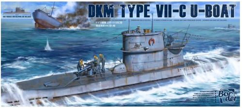 DKM Type VII-C U-Boat Upper Deck 1/35