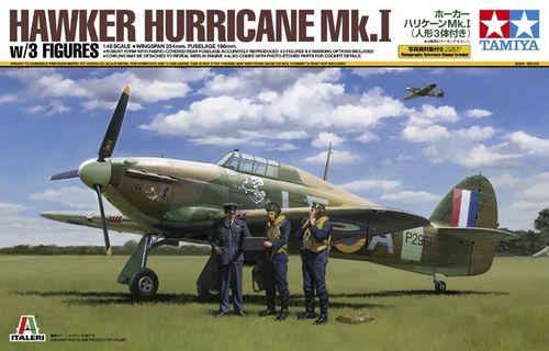 Hawker Hurricane Mk.I (with 3 figures)  1/48