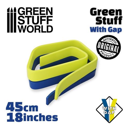 Green Stuff Putty Tape with gap 18" (45cm)