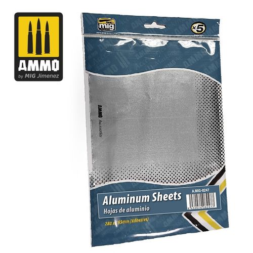 Aluminum Sheets (28x19.5cm) (5pcs)