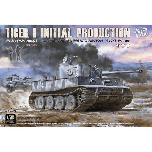 Tiger I initial production 3in1  1/35