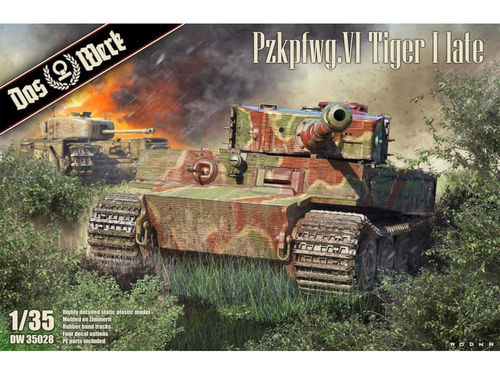 PzKpfwg.VI Tiger I late (Sd.Kfz.181) 1/35