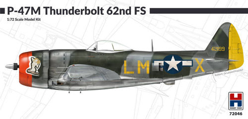 P-47M Thunderbolt 62nd Fighter Squadron 1/72