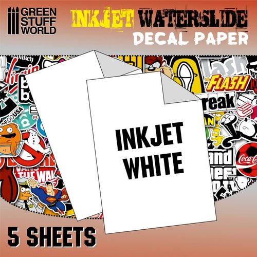 Decal papier White (inkt-jet)