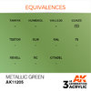 AK11205  Metallic Green 