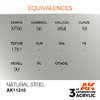 AK11210  Natural Steel 
