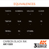 AK11223  Carbon Black INK 