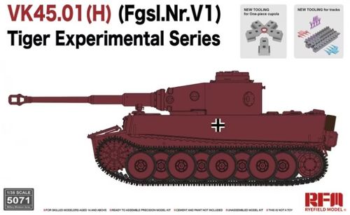 VK45.01(H) (FGSL.NR.V1) TIGER EXPERIMENTAL SERIES 1/35