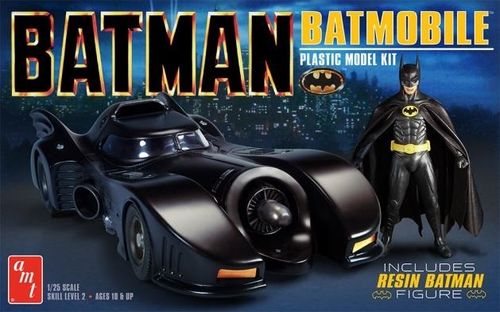 Batmobile + Resin Batman Figure – Batman  1/25