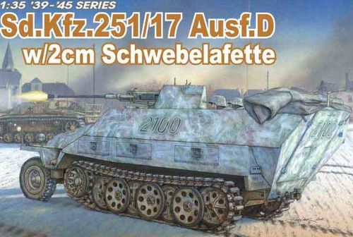 Sd.Kfz.251/17 Ausf.D w/2cm Schwebelafette  1/35