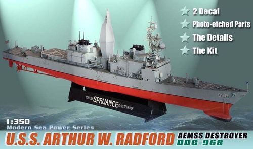 U.S.S. Arthur W Radford AEMSS Destroyer  1/35