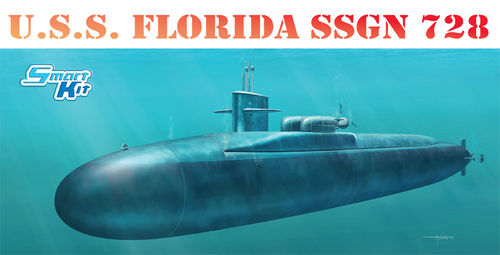 U.S.S. FLORIDA SSGN 728  1/350