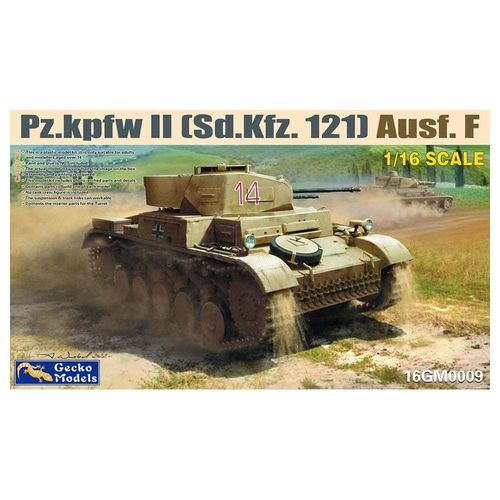 Pz.kpfw II (Sd.Kfz. 121) Ausf. F (N.Africa&Italia) 1/16