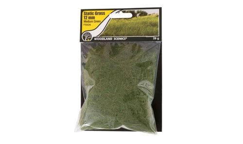 Static Grass 12mm: Medium Green (28gram)