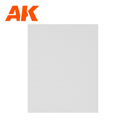 Transparent Fine Water 245 X 195mm Textured Acrylic Sheet – 1 Unit