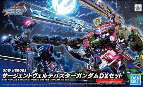 SDW Heroes : Sergeant Verde Buster Gundam DX set