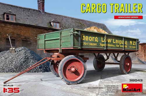 German Cargo Trailer 1/35
