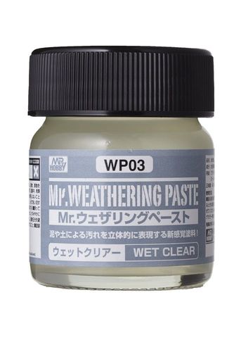 Mr. Weathering Paste: Wet Clear