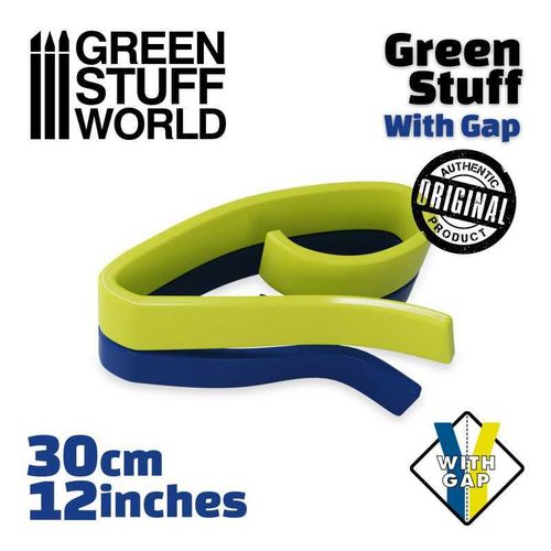 Green Stuff Putty Tape with gap 12" (30cm)