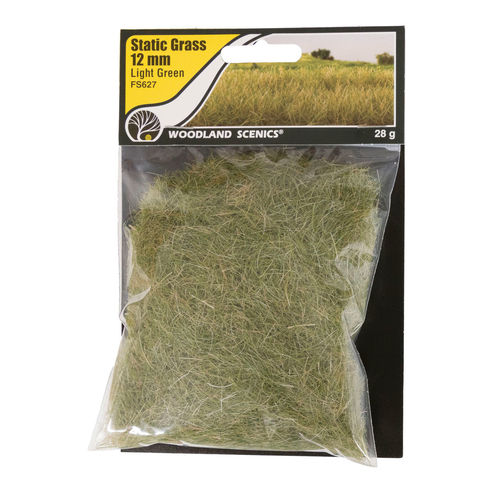 Static Grass 12mm: Light Green (28gram)