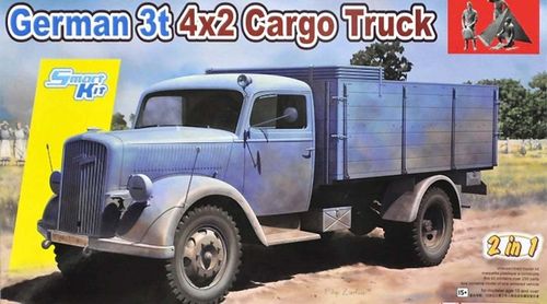 German 3T 4X2 Cargo Truck (2in1) 1/35