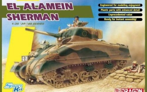 EL ALAMEIN Sherman (w/Magic Tracks) 1/35
