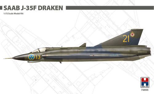 Saab J-35F Draken!  1/72