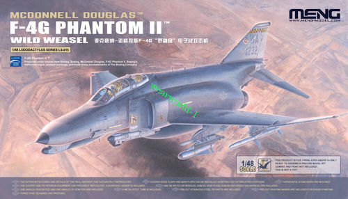 MCDONNELL DOUGLAS F-4G PHANTOM II WILD WEASE 1/48