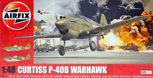 Curtiss P-40B Warhawk 1/48
