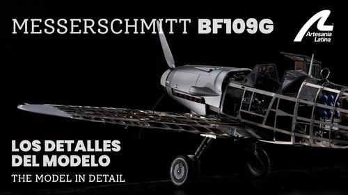 Messerschmitt BF109G Fighter: 1/16 Metal Aircraft Model