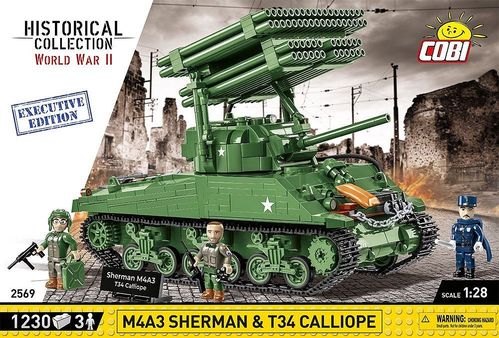 M4A3 Sherman & T34 Calliope - Executive Editon (1230pcs)