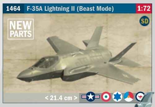 F-35A Lightning II (Beast Mode)  1/72 (NL)