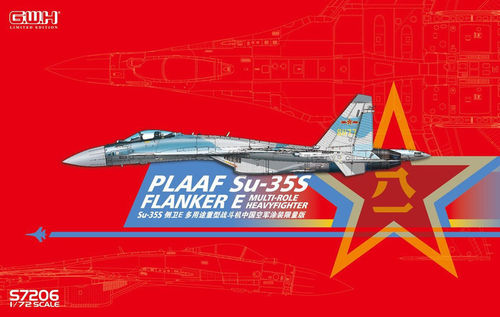 PLAAF Su-35S "Flanker E" Multirole Fighter 1/72