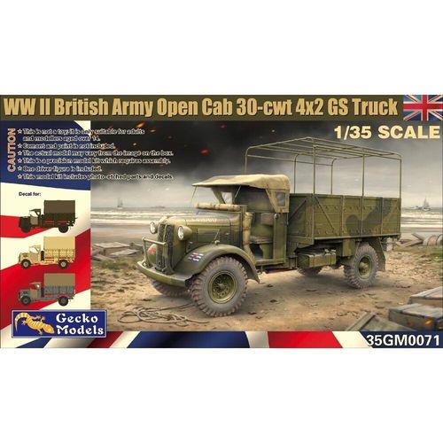 WWII British Army Open Cab 30-cwt 4x2 GS Truck 1/35