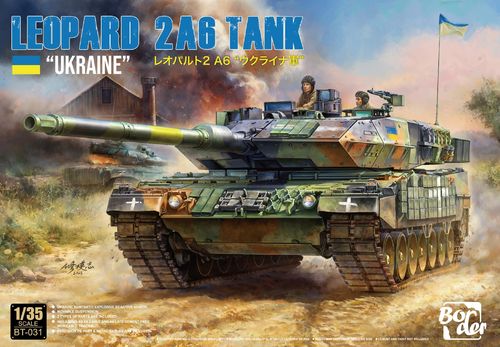 Leopard 2 A6 MBT Ukraine 1/35